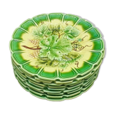 Sarreguemines dessert plate set