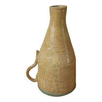 Vase soliflore in ceramic handmade pottery artisanal manufacturing contemporary design