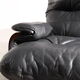 Armchair Marsala Ligne Roset leather black