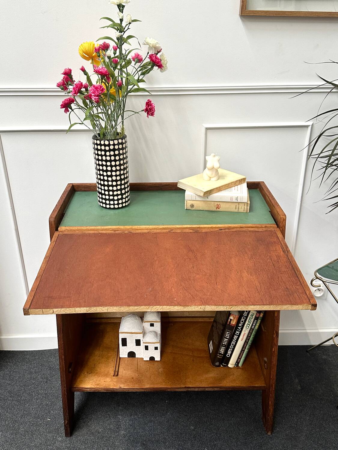 Meuble secrétaire style Raclem