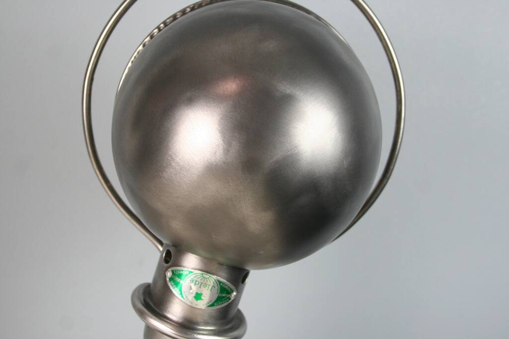 Jieldé graphite industrial wall lamp by Jean Louis Domecq