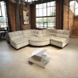 Canapé modulaire 5 pièces / salon vintage / fauteuil rétro