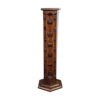 Decorative wooden pillar