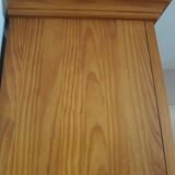 Beautiful bookshelf - solid pine - 5 shelves - country style - natural colour