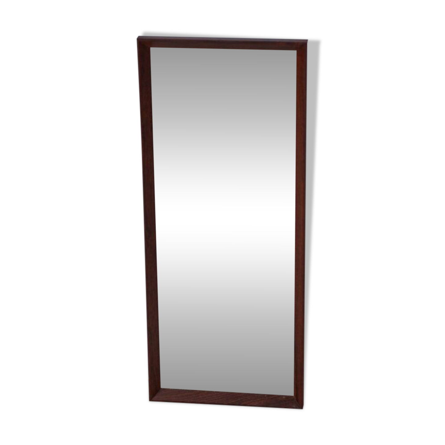 Mid-Century Mirror with Rosewood Frame, Denmark, 1960s