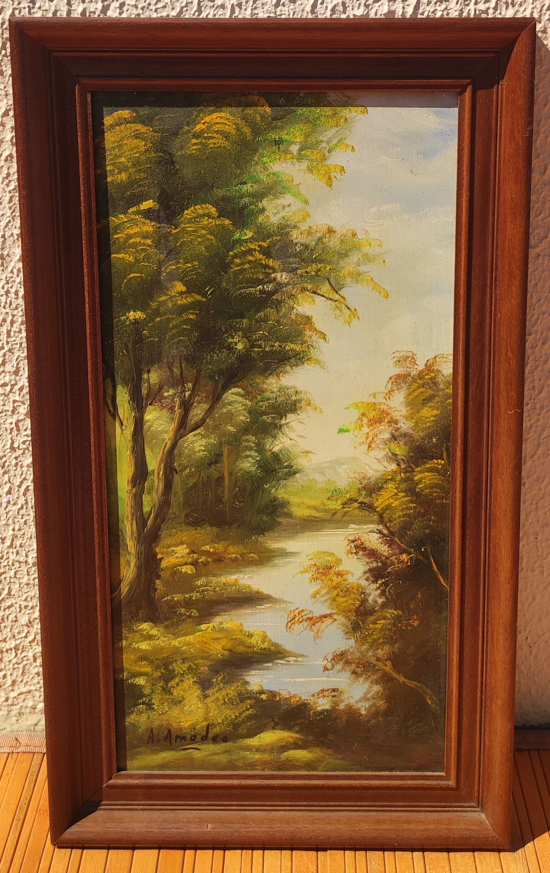 Ancient painting amadeo