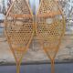 old pair of snowshoe