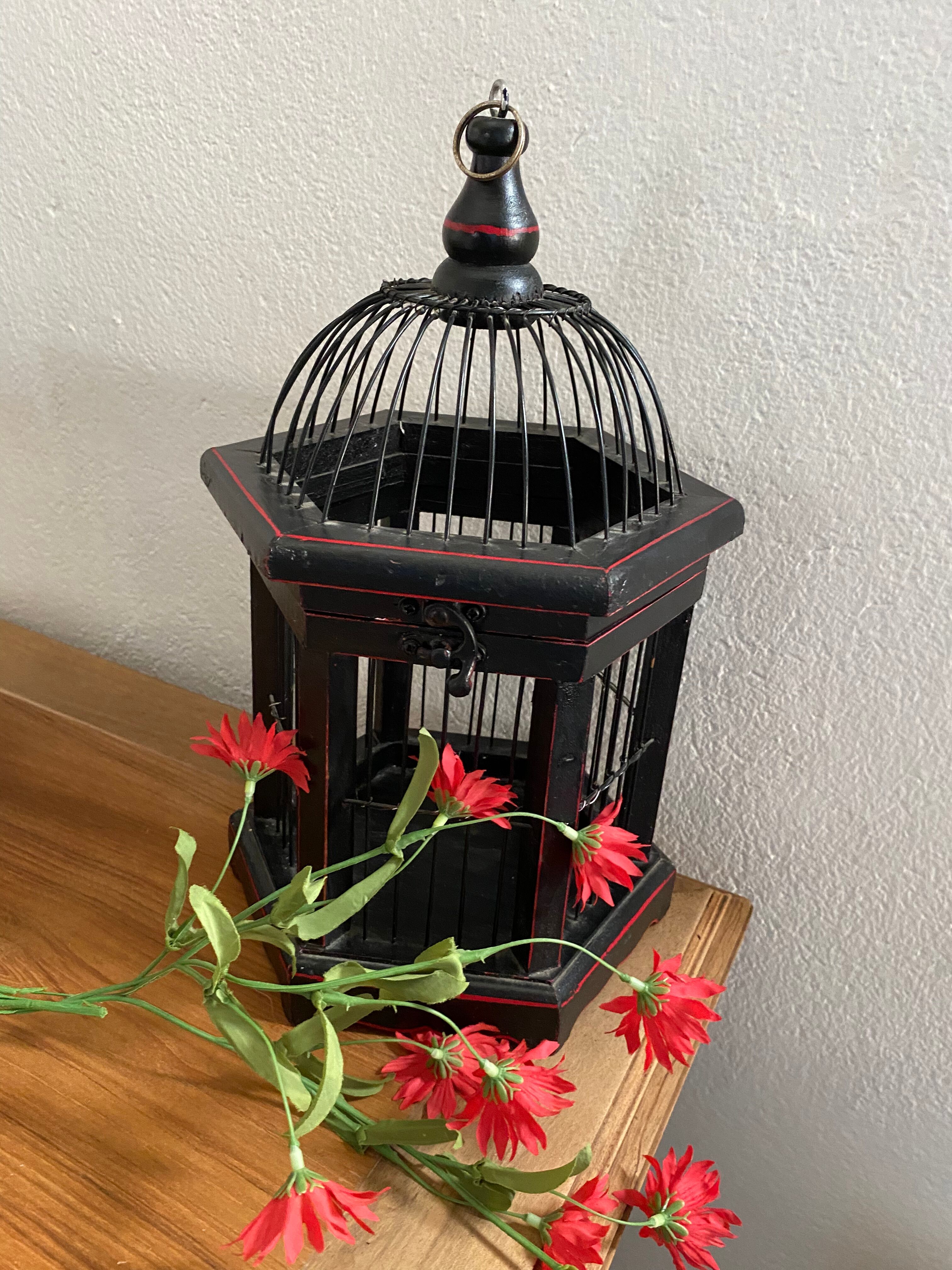 Asian style bird cage