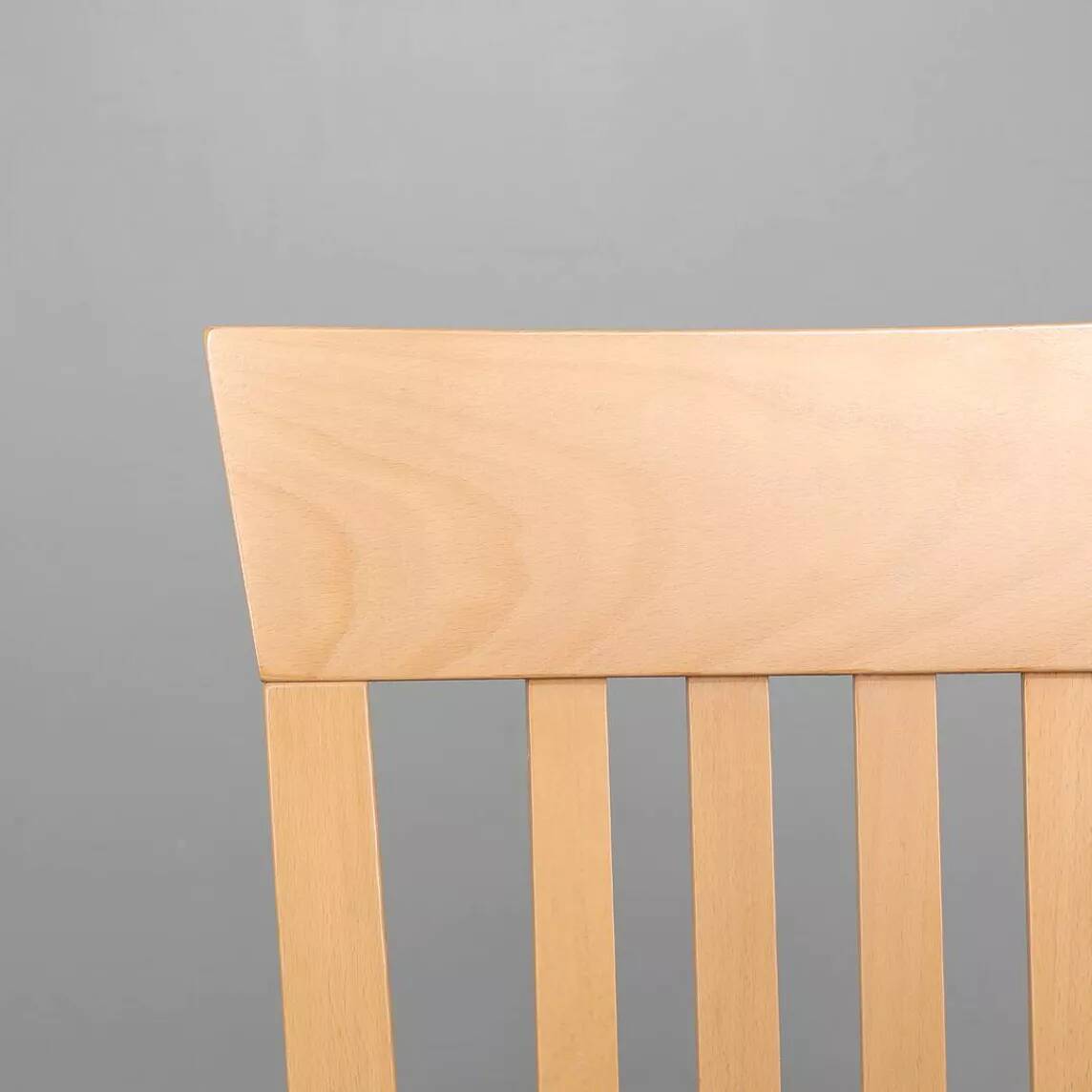 Pair of vintage beech chairs