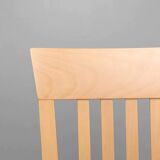 Pair of vintage beech chairs