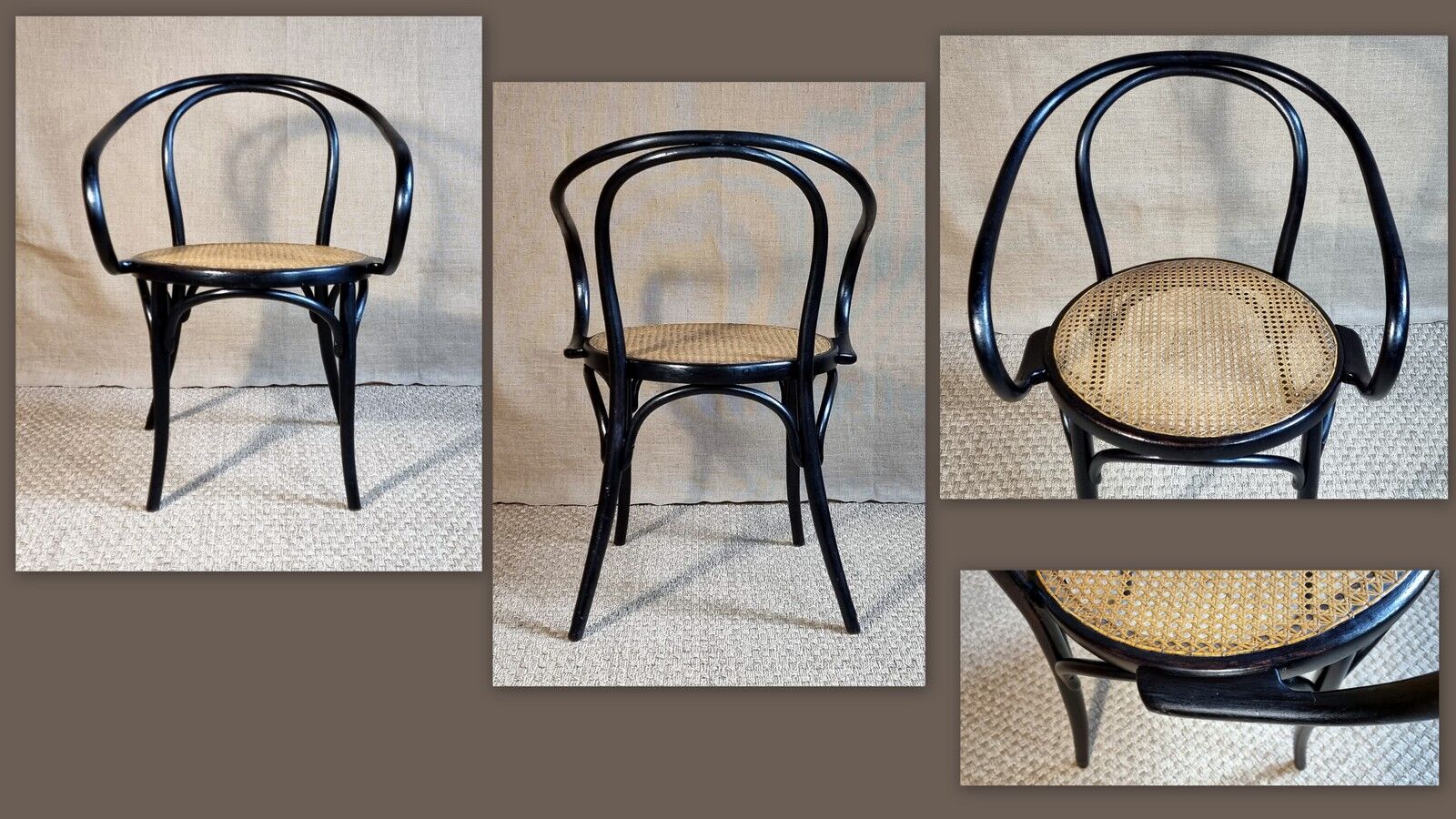 Office armchair called corbusier canned early twentieth century