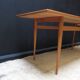 Table basse en bois vintage, mid century, tchèque, Nabytec