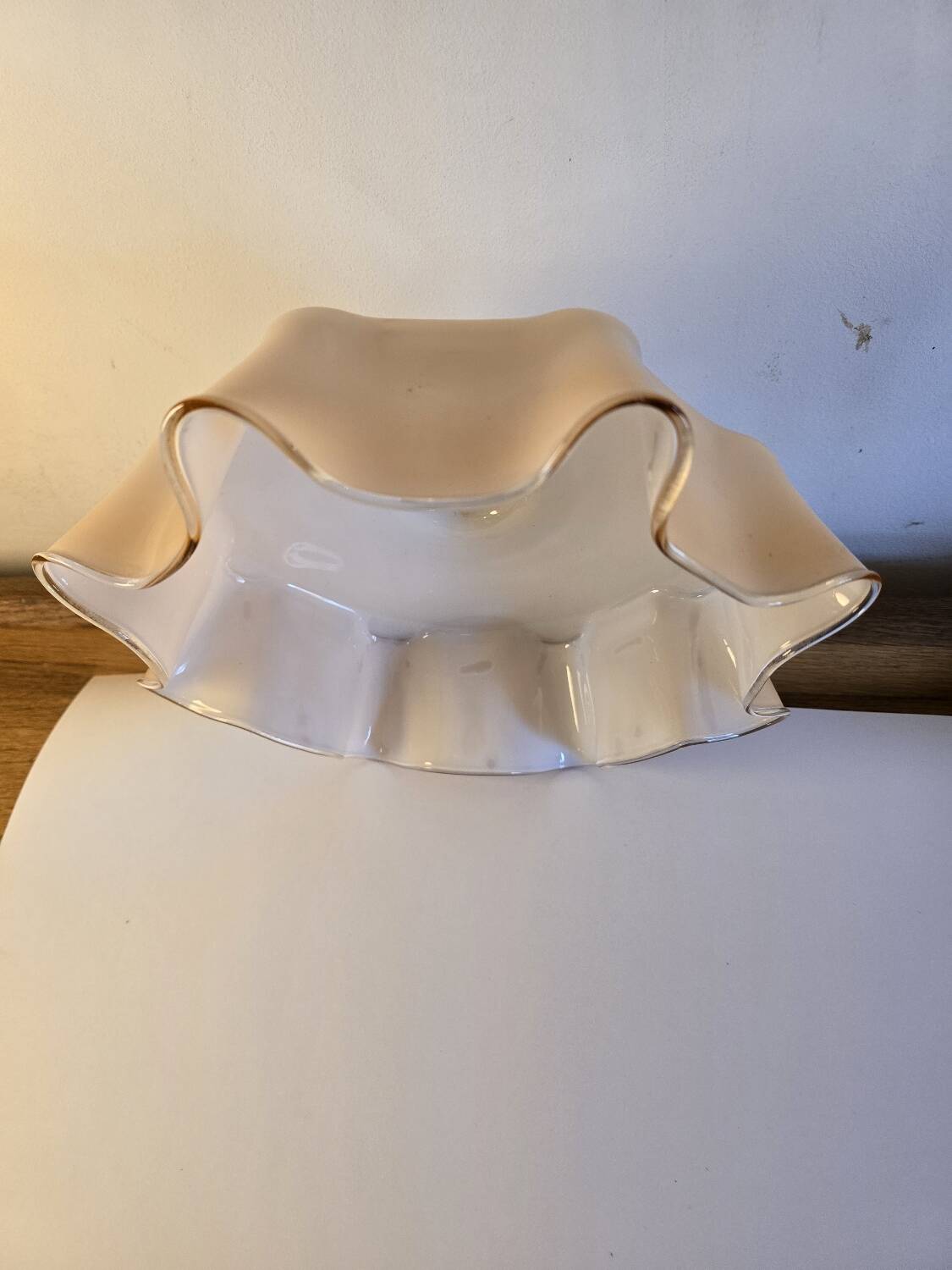 Opaline pink suspension 1960