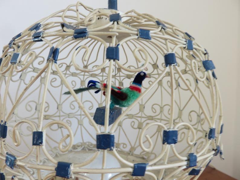 Lamp "bird cage" from the 50s and 60s