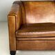 Art deco sofa sheep’s leather