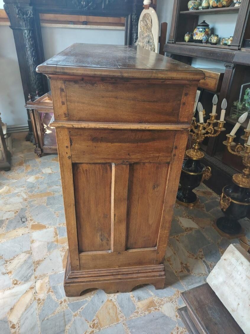 Two-door walnut buffet from Piedmont, 18th century