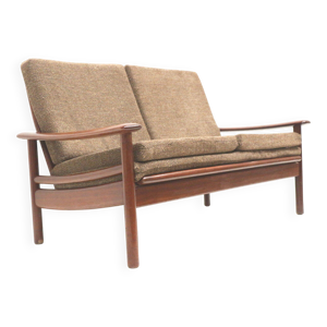 Canapé en teck danois - places