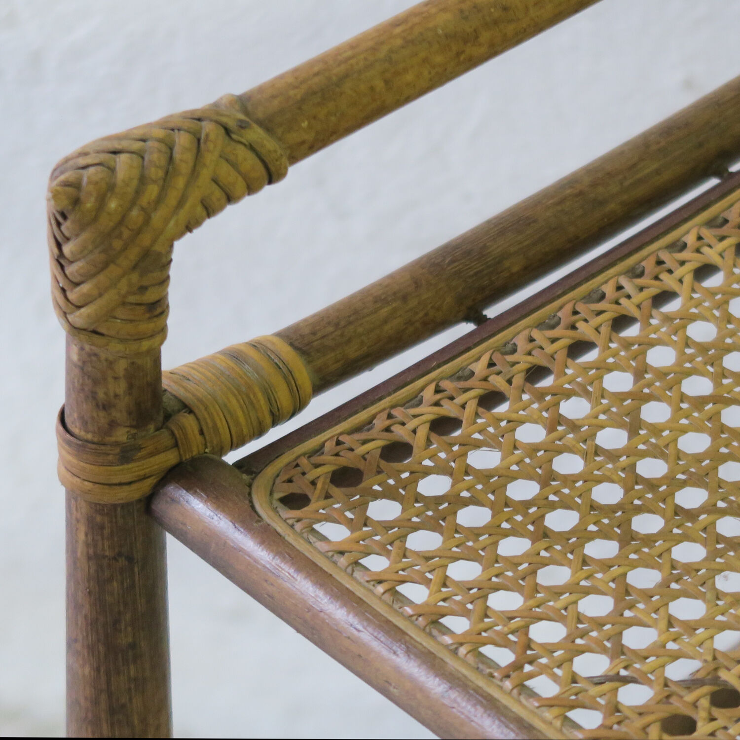 Rattan and canning magazine door