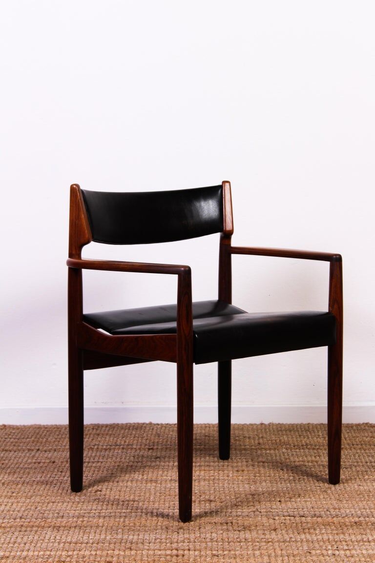 Chaise en palissandre par Kurt Østervig pour KP Møbler