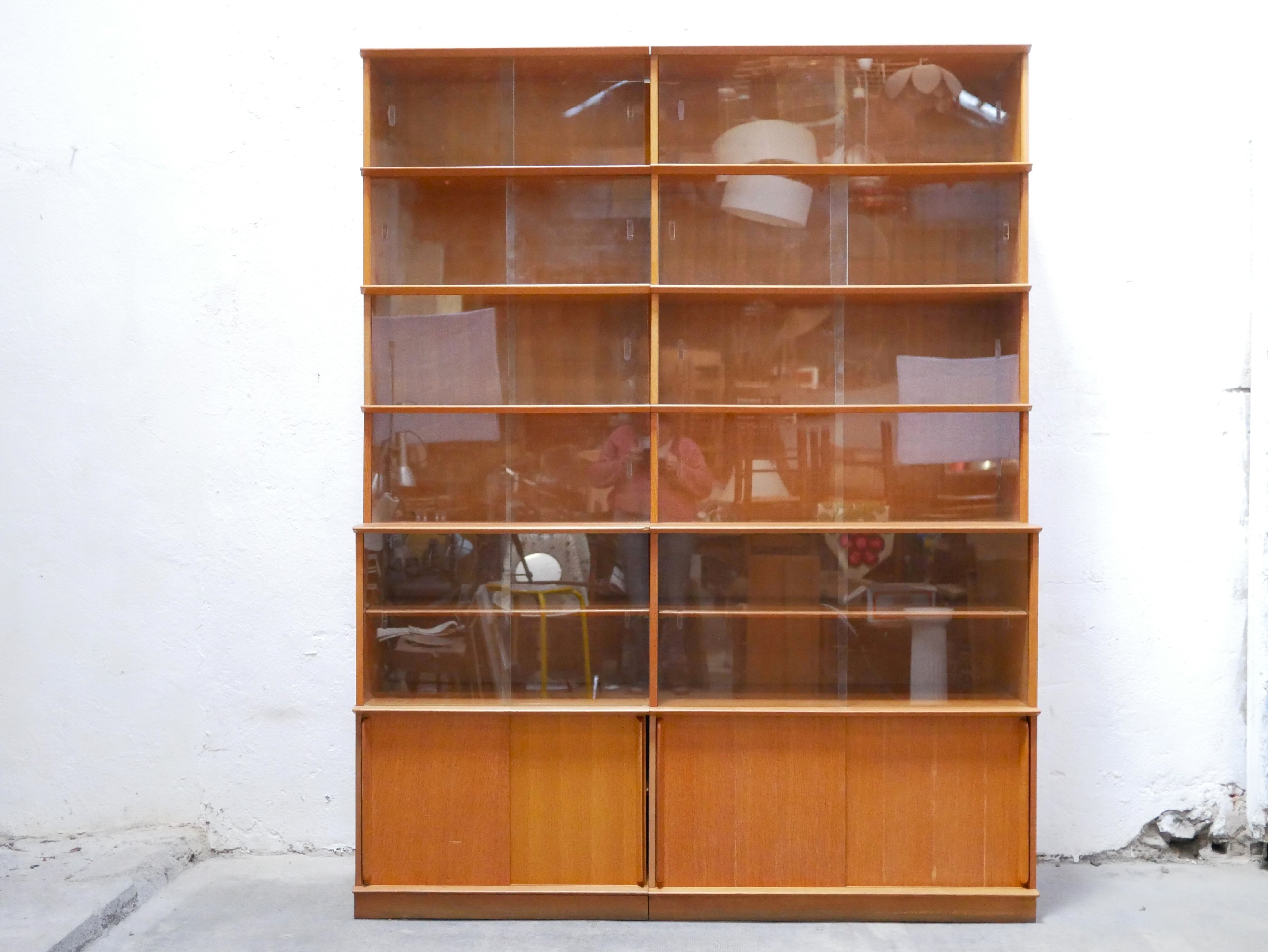 Showcase bookcase by Didier Rozaffy for Meubles Oscar editions