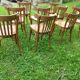 10 Baumann style bistro chairs