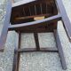 6 chaises  paillon et bois