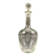 Crystal carafe with needle-engraved decoration 19th century Baccarat Saint Louis