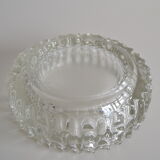 Vintage clear Ashtray-Designed by František Vízner for Hermanova Hut,1960's.