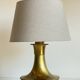 Lampe en laiton vintage