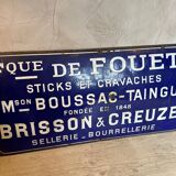 Ancienne plaque émaillée
