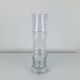 Organic style bamboo glass vase, vintage