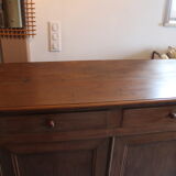 Louis philippe oak sideboard
