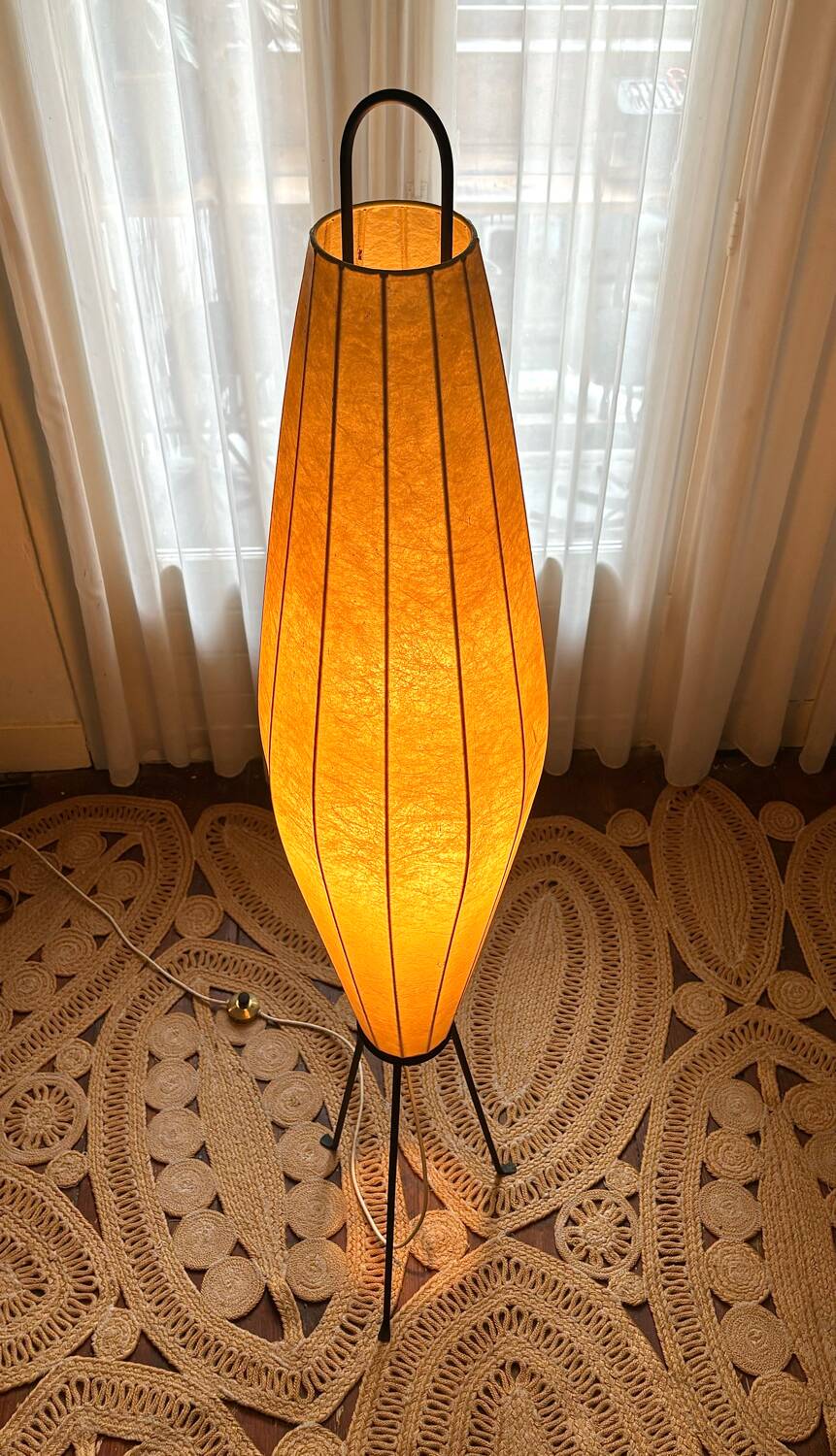 Cocoon Rocket Tripod Floor Lamp by H. Klingele for Artimeta