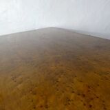 ancienne table pliable en bois imitation bambou XIXème