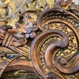 Large Napoleon III Mirror - 126 Cm