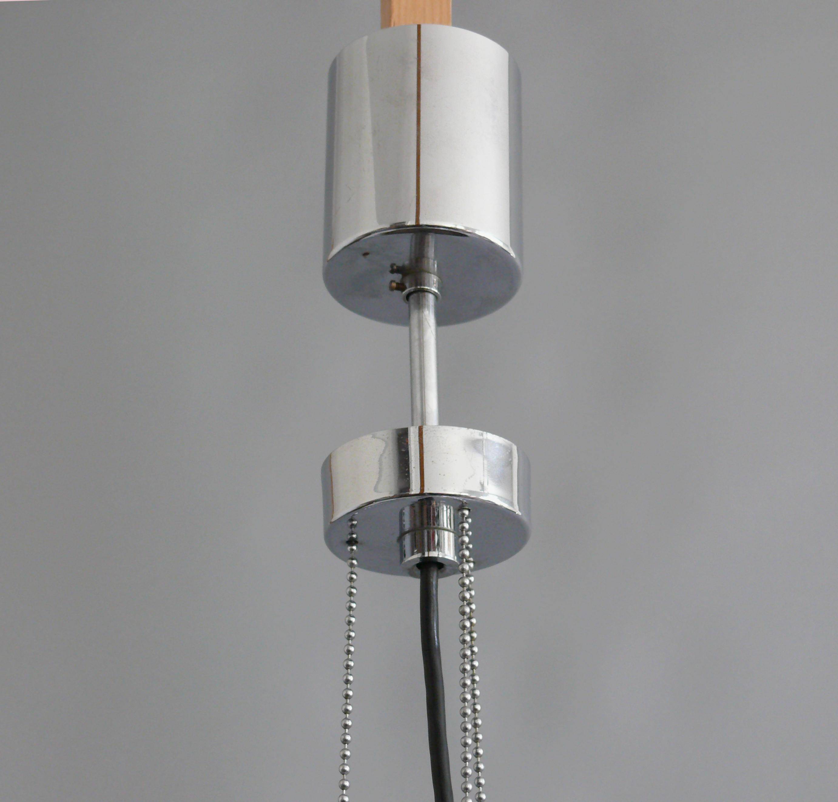 Four-light glass pendant lamp, Glashütte, Limburg, 1970s, pendant, ceiling light