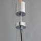 Suspension en verre à 4 lumières, Glashütte, Limbourg, années 1970, suspension, plafonnier