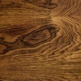 Vintage round folding dining table in rosewood by Agner Christoffersen, Denmark.