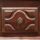 Antique baroque wardrobe in walnut, Italy, 18th century.