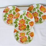 4 dessert plates from Moulin des Loups Orchies Ontario 210690