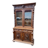 Hunting buffet style Louis XIII Renaissance XXth