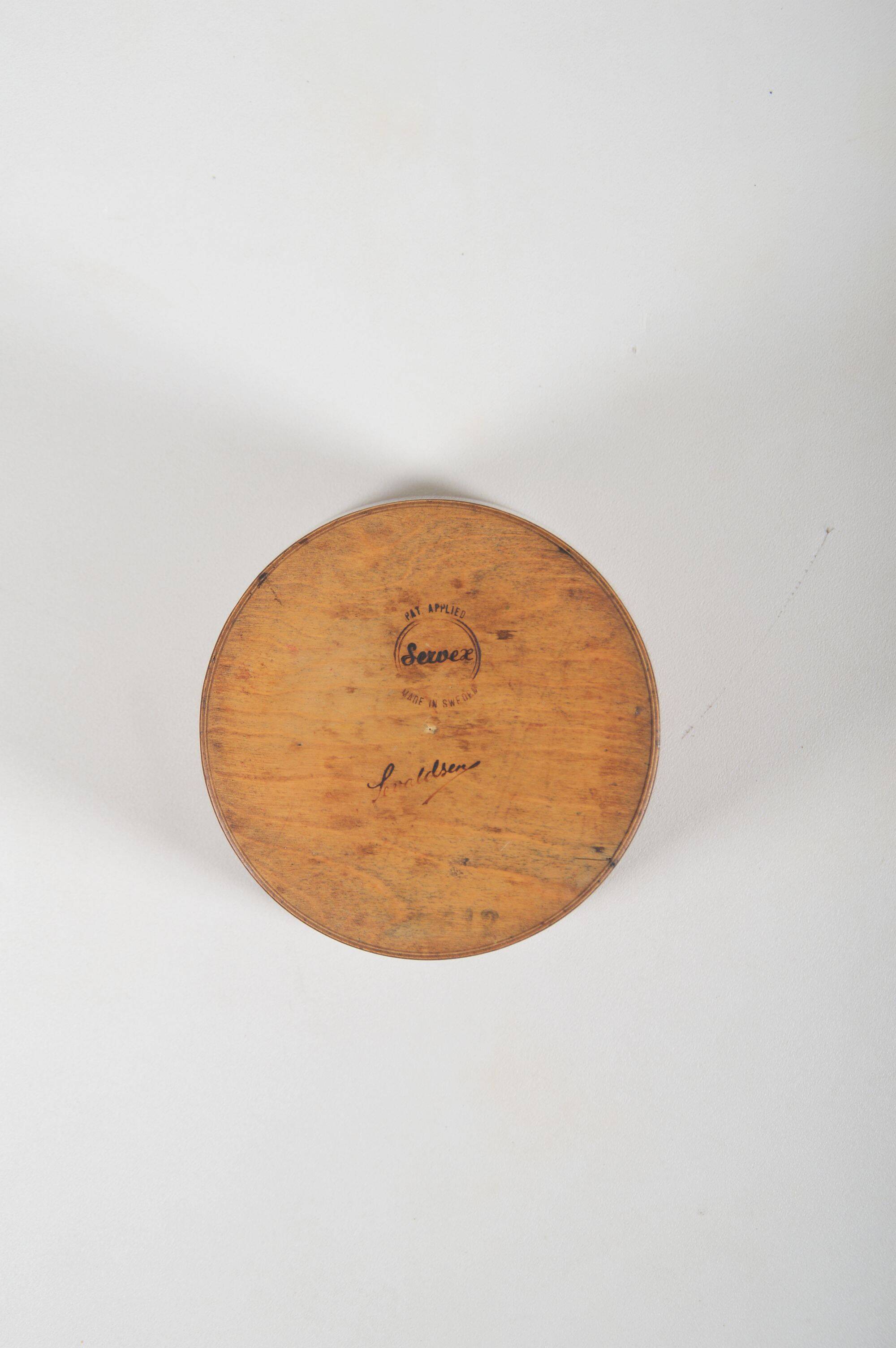 Swedish wastebasket designed by Martin Aberg for Servex, 1950s