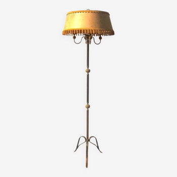 Classic Fabergé style floor lamp. Vintage 50s