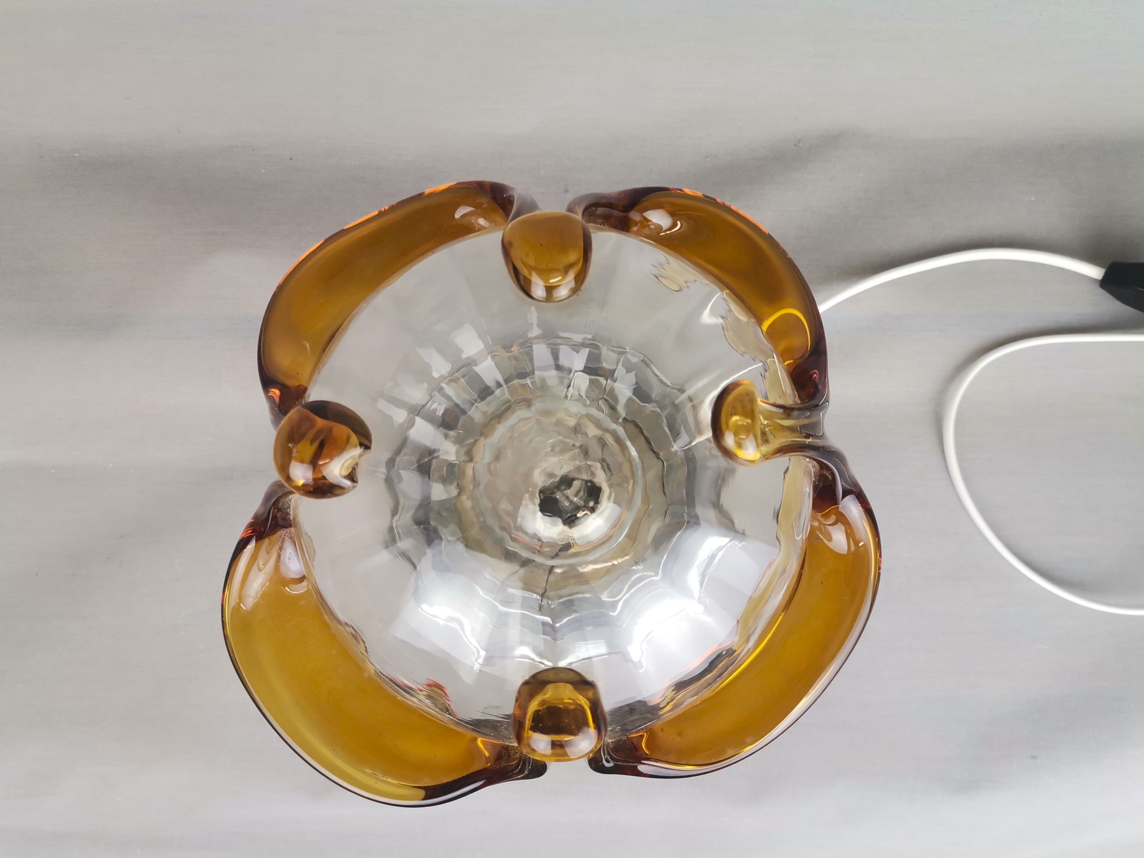Table lamp in Murano glass mid century