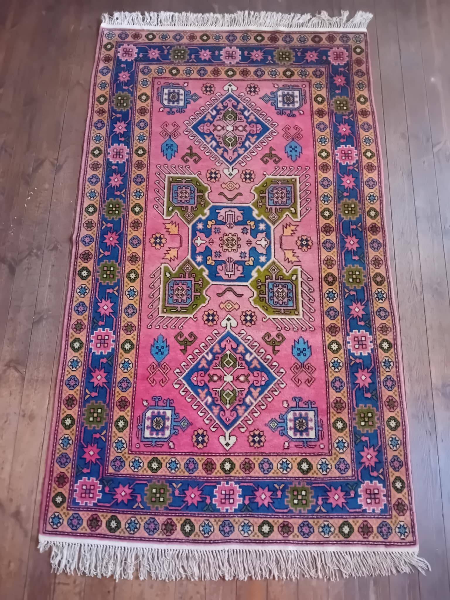 Tapis Caucasien Shirvan fait main 252x143cm