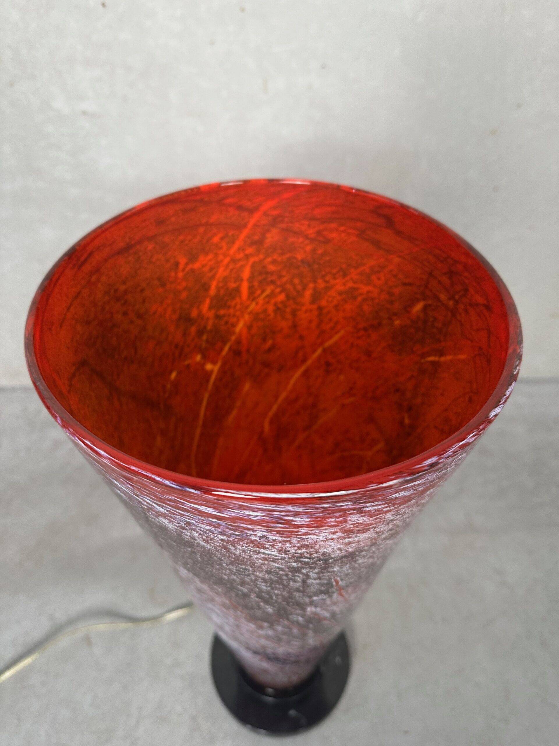 Art Deco table lamp – glass