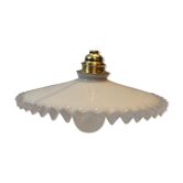 Vintage opaline pendant light