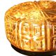 NOS New Old Stock vintage ceiling light glass