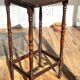 Turned Wood Style Bedside Table