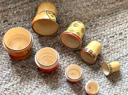 4 Vintage Matryoshkas